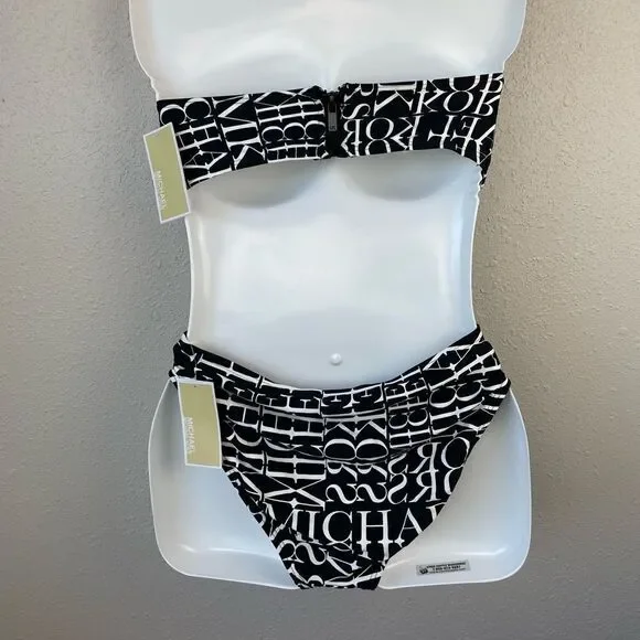 NWT MICHAEL Michael Kors Bikini and Bottoms Size M - Picture 4 of 7